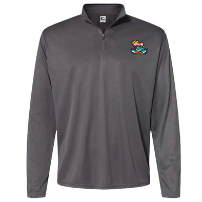 Chesapeake Baysox ADULT Crab 1/4Zip GRAPHITE