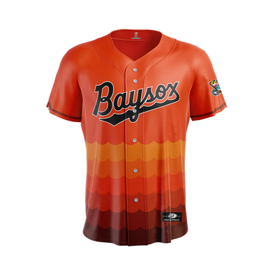 Chesapeake Baysox YOUTH Alternate ORANGE Jersey