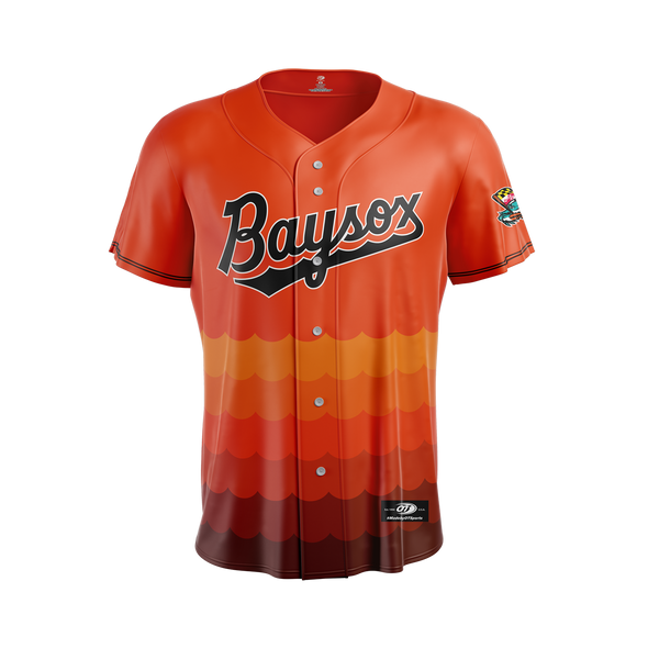 Chesapeake Baysox YOUTH Alternate ORANGE Jersey