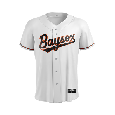 Chesapeake Baysox ADULT Replica Home WHITE Jersey