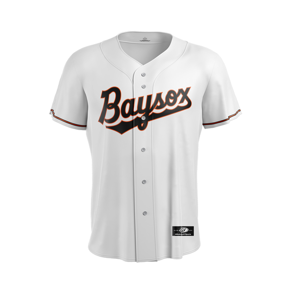 Chesapeake Baysox YOUTH Replica Home WHITE Jersey