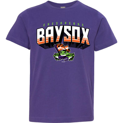 Chesapeake Baysox YOUTH Kapow PURPLE