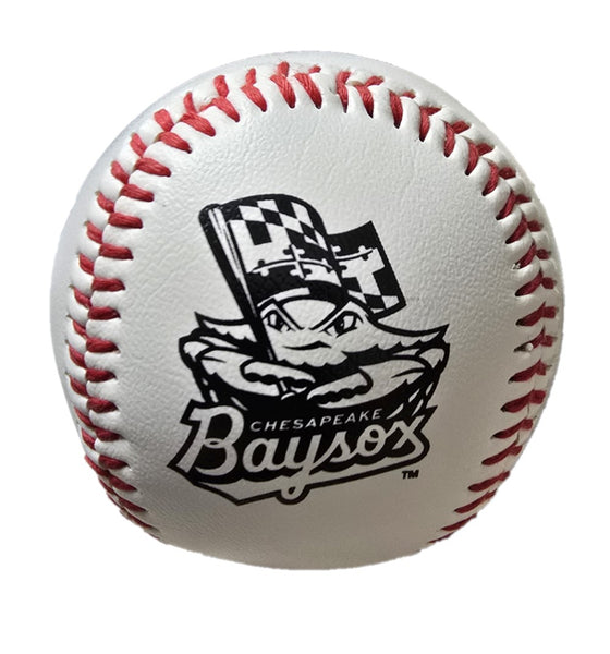 Chesapeake Baysox Primary Logo WHITE Baseball – Chesapeake Baysox