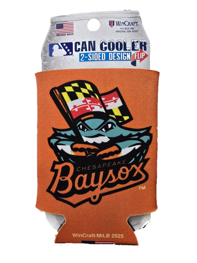 Chesapeake Baysox Wincraft Dual Logo Can Cooler 12oz