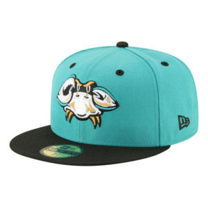 Chesapeake Baysox Cangrejos New Era Copa TEAL 59Fifty Fitted Cap