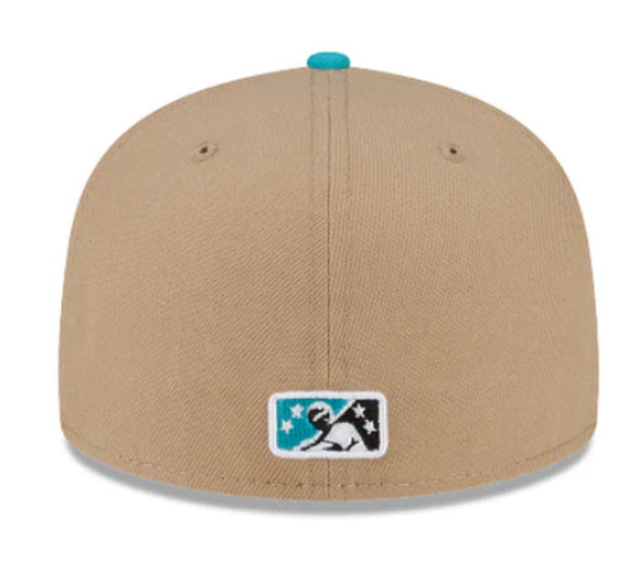 Chesapeake Baysox Cangrejos Fantasmas New Era Copa TAN 59Fifty Fitted Cap