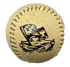 Chesapeake Baysox Rawlings Primary Logo Distressed Baseball