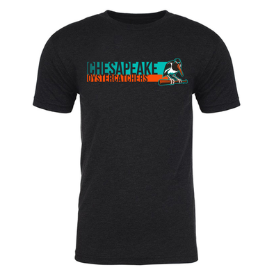 Chesapeake Baysox ADULT Oystercatchers Fade BLACK
