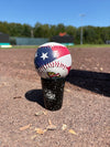 Chesapeake Baysox American Flag Baseball