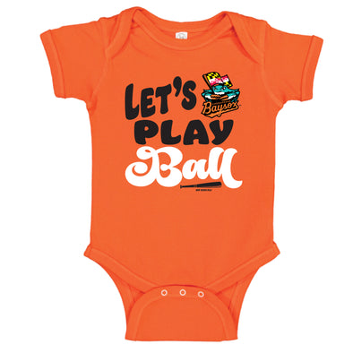 Chesapeake Baysox INFANT Creeper Robey ORANGE