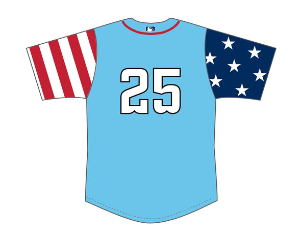 Chesapeake Baysox July 4th Replica Jersey 2025