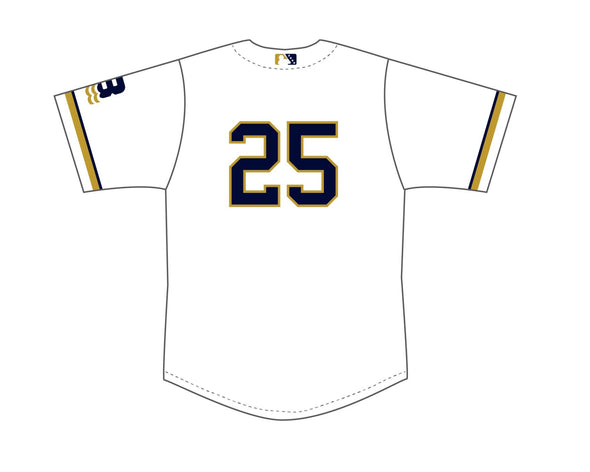 Chesapeake Baysox Navy Night Replica Jersey 2025
