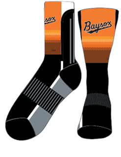 Chesapeake Baysox SOCKS Wave